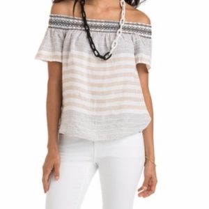 Vineyard Vines Off Shoulder Top